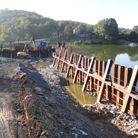 Replacement of Bridge F13-01 on Boyers Mill Road over Lake Linganore