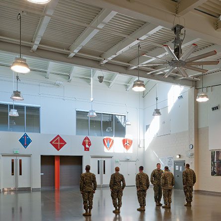 Marine Corps Reserve Center Interior