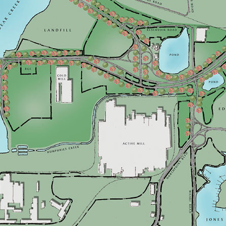 Sparrows Point Master Plan Map