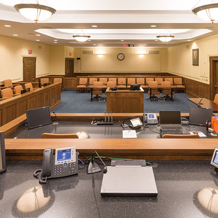Sydney L. Christie Courtroom
