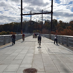 Manayunk Bridge and Ivy Ridge Trail