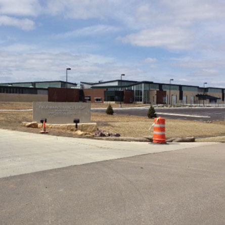 Minnesota Army National Guard (ANG) Shops Distance View