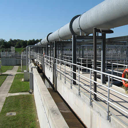 Pipe in WSSC Service Area, Maryland