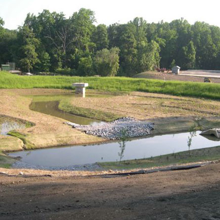 new stormwater management facilities