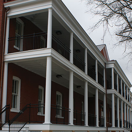 Building 249 restored to its 1904 grandeur