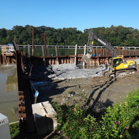 Replacement of Bridge F13-01 on Boyers Mill Road over Lake Linganore