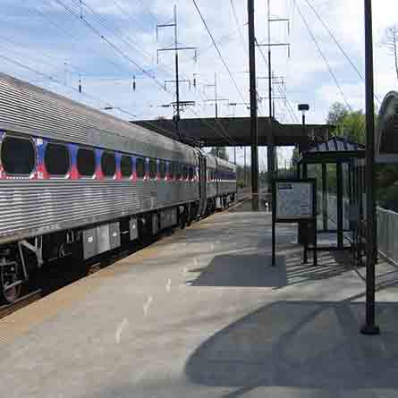 Churchman’s Crossing Train Station 