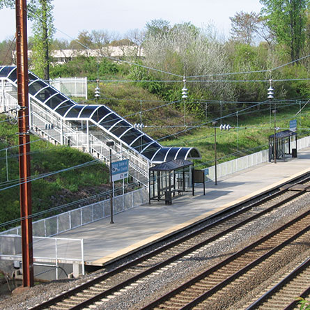 Churchman’s Crossing Train Station 