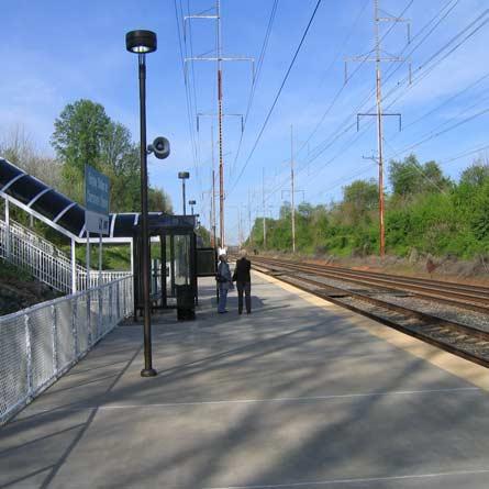 Churchman’s Crossing Train Station 