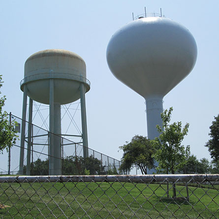 elevated water tanks