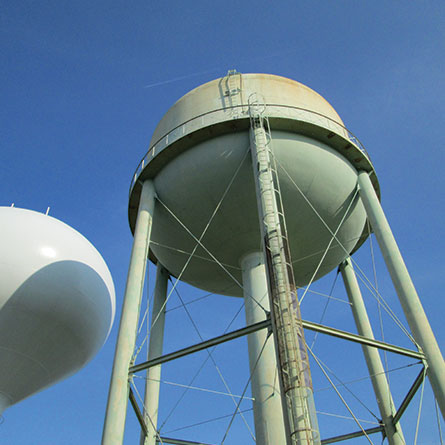 elevated water tanks