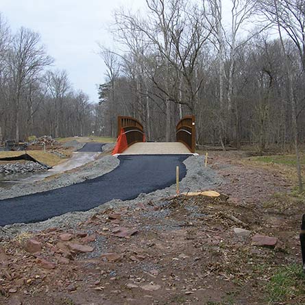 Road in Cub Run Wetland