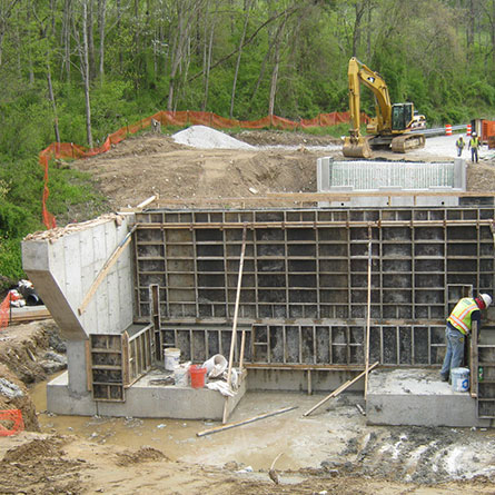 Replacement of Bridge BC-6521 carrying Georges Creek Road over Georges Run