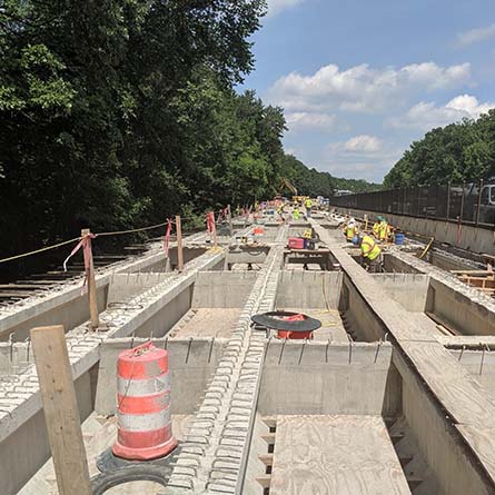 I-64 Widening Construction