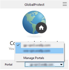 you are not authorized to connect to globalprotect portal