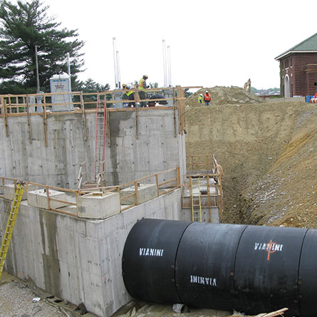 Montebello Water Filtration Plant 2 Finished Water Reservoir