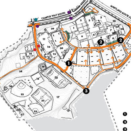 Pgcc Largo Campus Map - Draw A Topographic Map