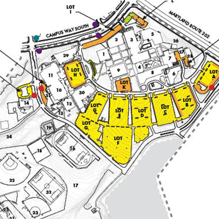 Pgcc Largo Campus Map - Draw A Topographic Map