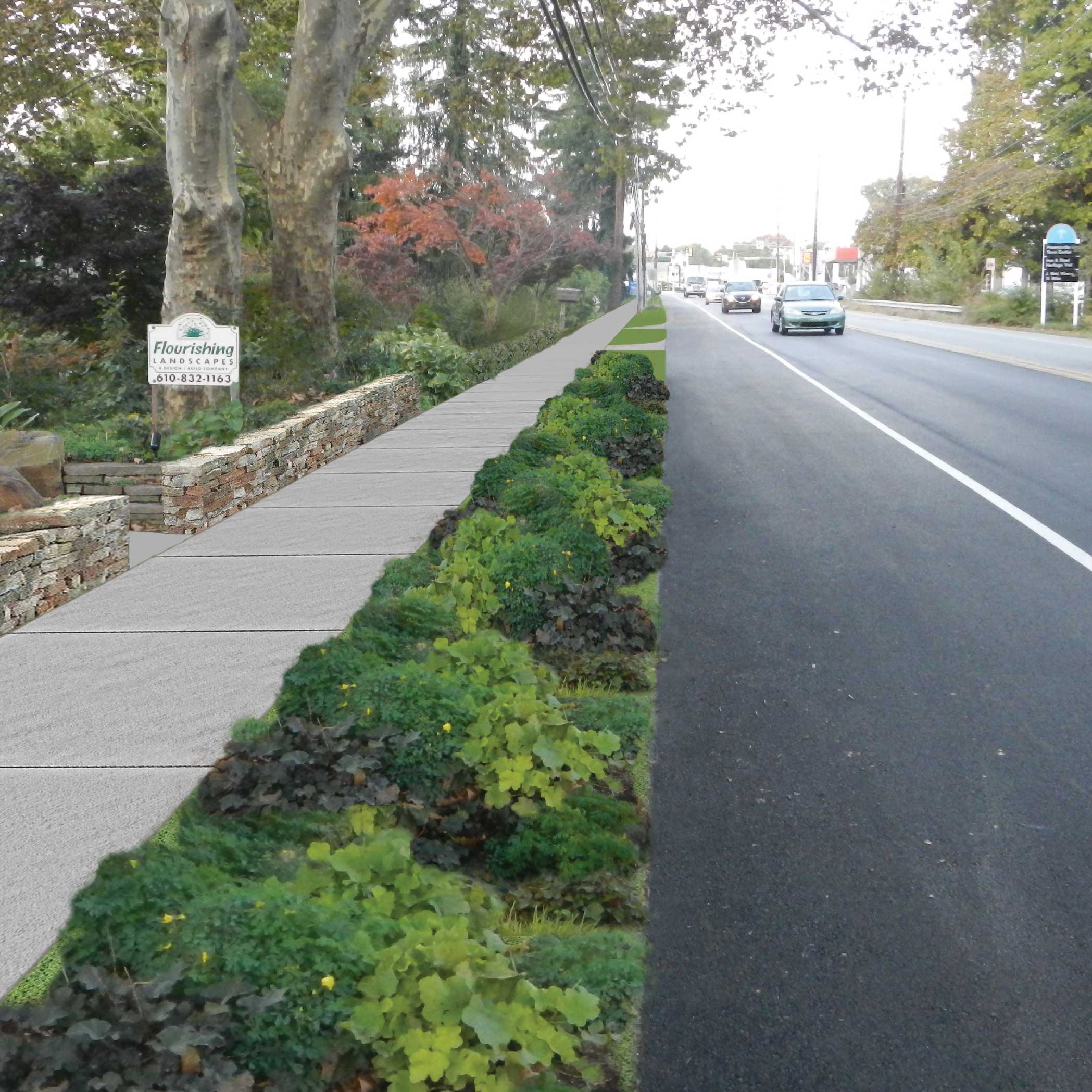 lower merion township sidewalk