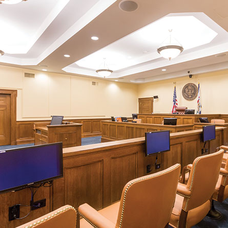 Sydney L. Christie Courtroom