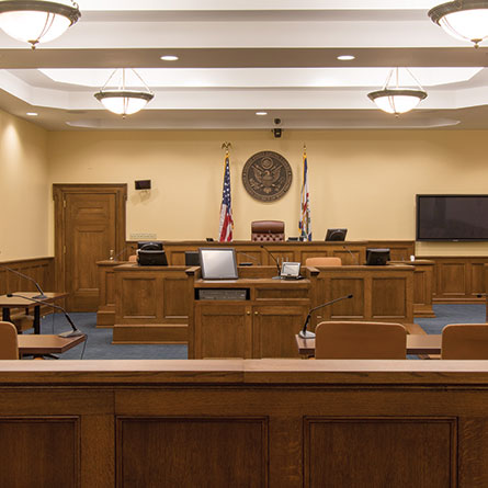 Sydney L. Christie Courtroom