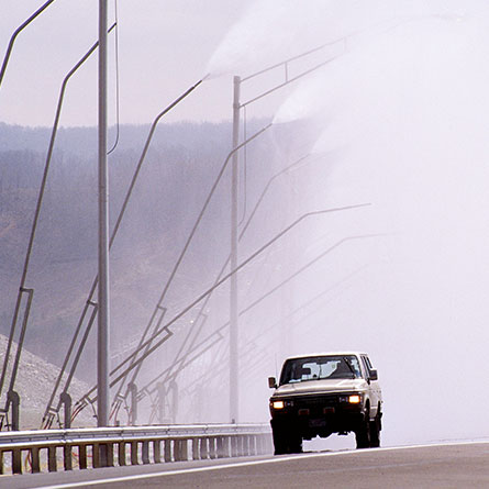 Virginia Tech Smart Highway Snow Making System