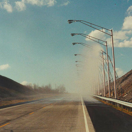 Virginia Tech Smart Highway Snow Making System